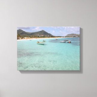 St. Maarten Beach Canvas Print