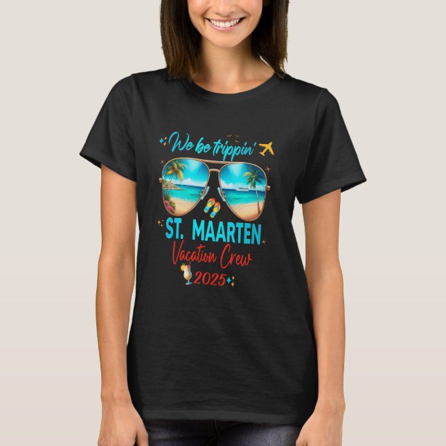 St Maarten Curacao Vacation 2025 Trip T-Shirt (Front)
