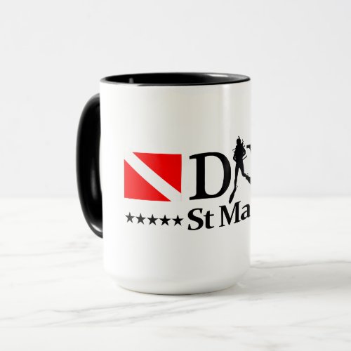 St Maarten DV4 Mug