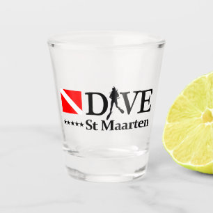 St Maarten DV4 Shot Glass