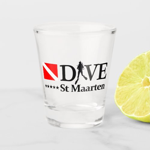 St Maarten DV4 Shot Glass