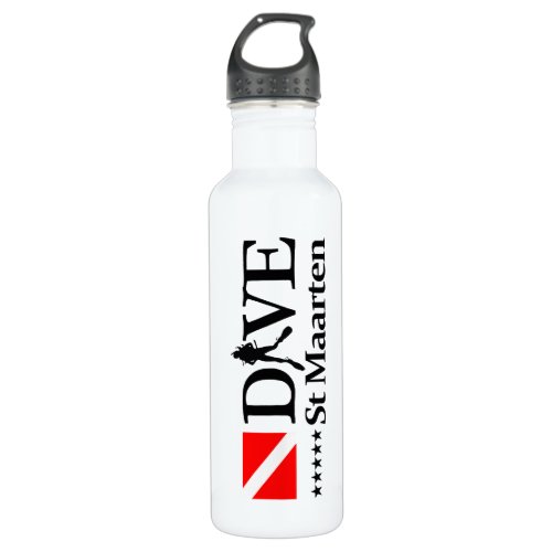St Maarten DV4 Stainless Steel Water Bottle