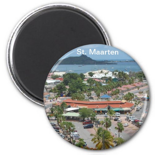 St Maarten _ Marigot Bay Magnet