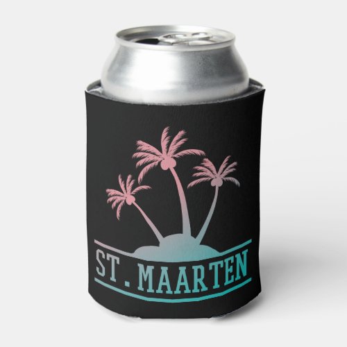 St Maarten  Sint Martin Gradient Can Cooler