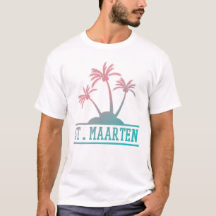 St. Maarten Sint Martin Gradient T-Shirt