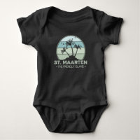 St. Maarten The friendly Island retro Sint Martin