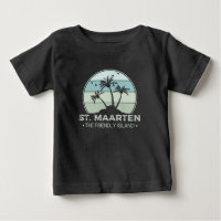 St. Maarten The friendly Island retro Sint Martin