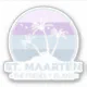 St. Maarten The friendly Island retro Sint Martin Sticker | Zazzle