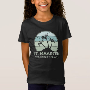 St. Maarten The friendly Island retro Sint Martin T-Shirt
