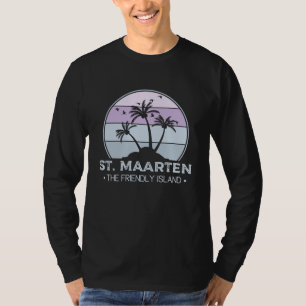 St. Maarten The friendly Island retro Sint Martin T-Shirt