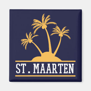 St. Maarten The friendly Island Sint Martin Magnet