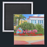 St. Maarten, Welcome sign, photography, Dutch Magnet<br><div class="desc">High definition photography of the Welcome sign in St. Maarten by Carolina Photo To Go.  Please visit Zazzle shop Carolina Photo To Go for other products and photography.</div>