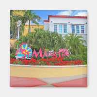 St. Maarten, Welcome sign, photography, Dutch