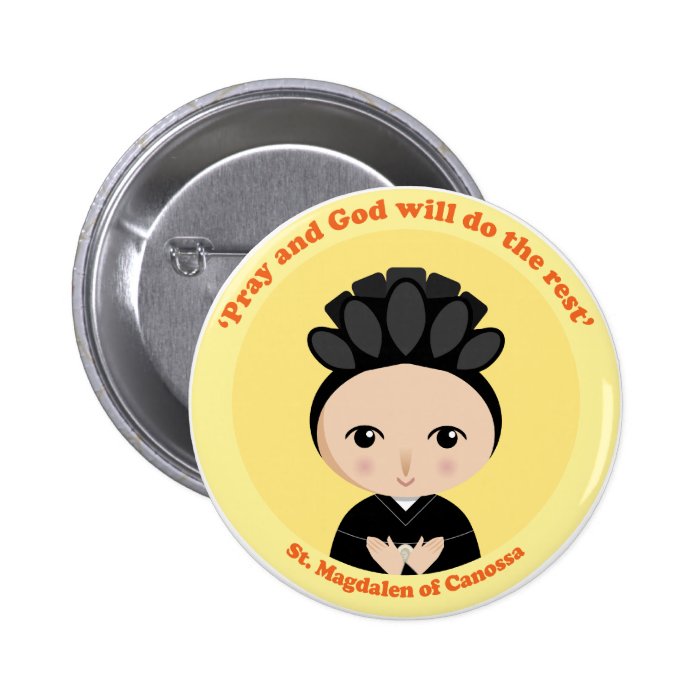 St. Magdalen Canossa Button 