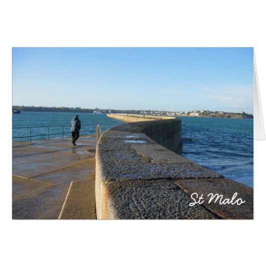 St Malo, France Cards (Front Horizontal)