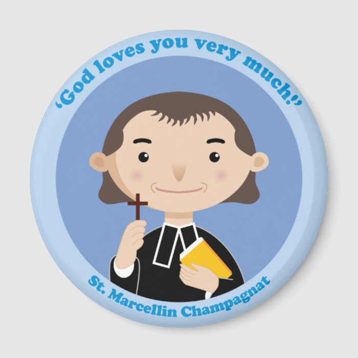 St. Marcellin Champagnat Fridge Magnet