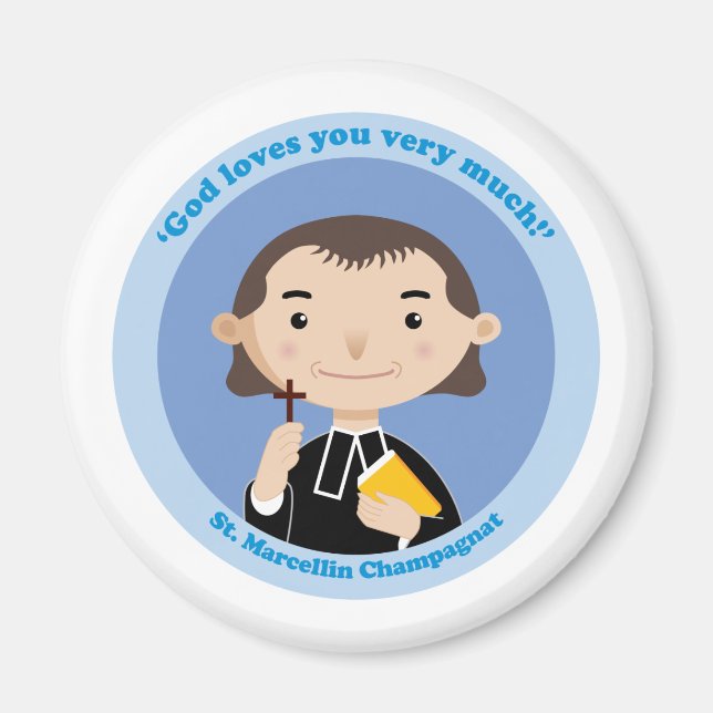 St. Marcellin Champagnat Magnet (Front)