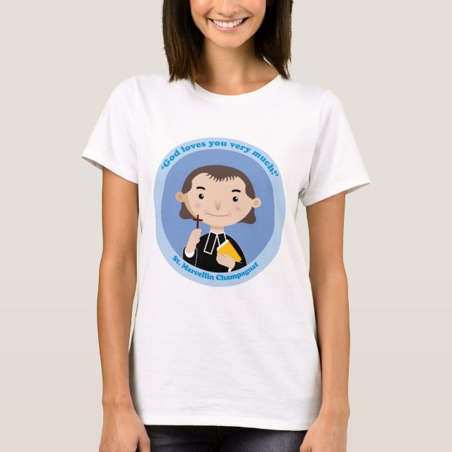 St. Marcellin Champagnat T-Shirt (Front)
