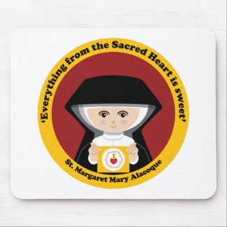 St. Margaret Mary Alacoque Mouse Pad