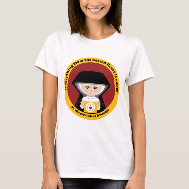 St. Margaret Mary Alacoque T-Shirt (Front)