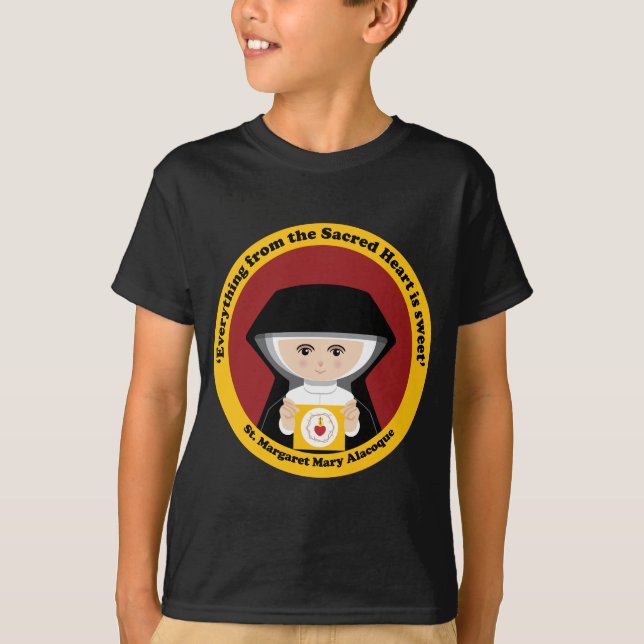 St. Margaret Mary Alacoque T-Shirt (Front)
