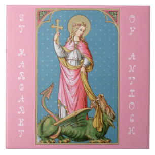 St. Margaret of Antioch (SAU 038) Ceramic Tile