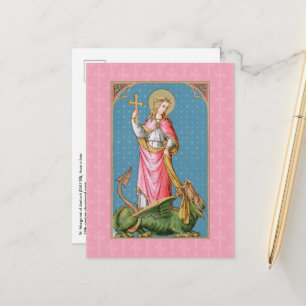 St. Margaret of Antioch (SAU 038) Postcard