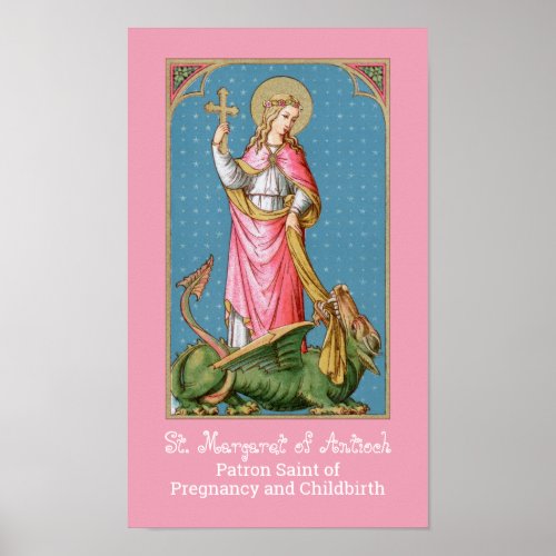 St Margaret of Antioch SAU 038 Poster