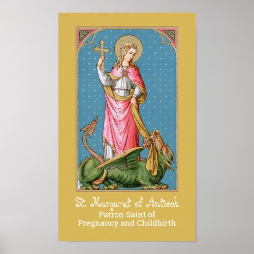St Margaret of Antioch SAU 038 Poster
