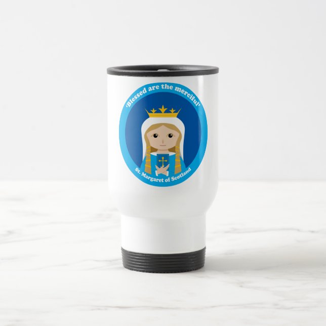 St. Margaret of Scotland Travel Mug (Center)