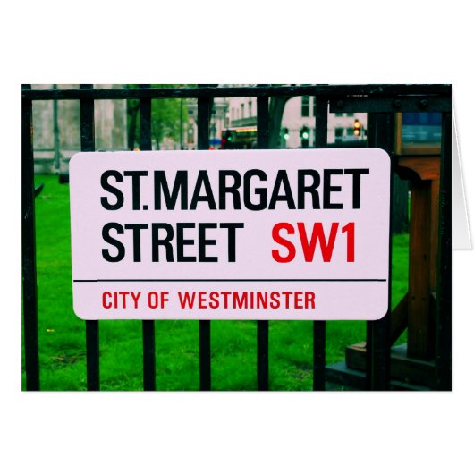 St. Margaret Street - Westminster (Front Horizontal)