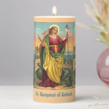 St. Margaret with Dragon and Resurrection Banner