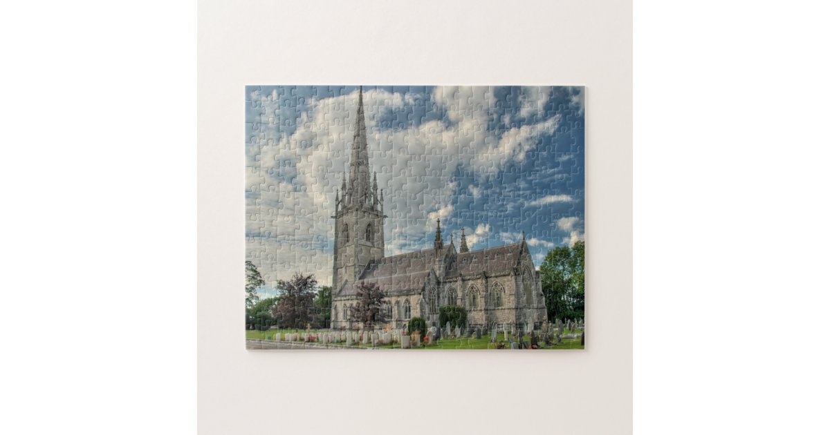 St Margaret's Church BodelwyddanWales Jigsaw Puzzle | Zazzle