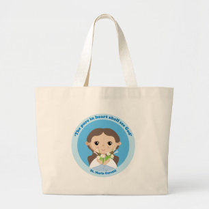 St. Maria Goretti Large Tote Bag