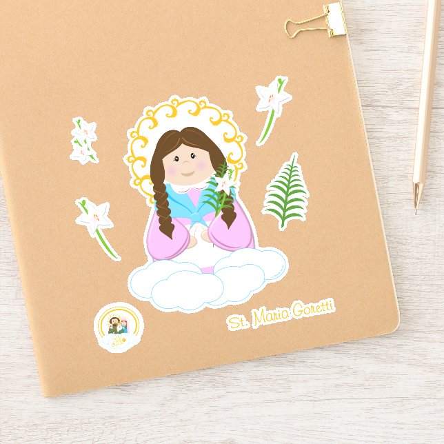 St. Maria Goretti Sticker (Notebook)