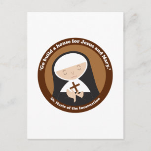 St. Marie of the Incarnation Postcard