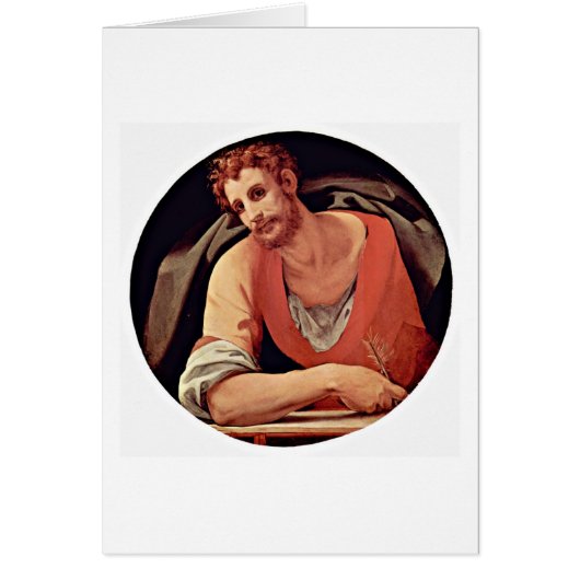 St. Mark By Agnolo Di Cosimo Cards (Front)