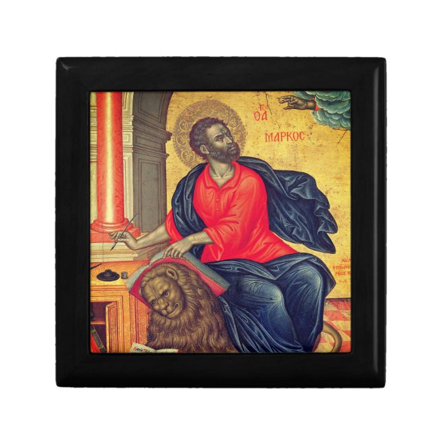 St. Mark - by Tzanes Emmanuel (1657) Gift Box (Front)