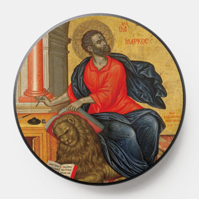 St. Mark - by Tzanes Emmanuel. PopSocket (Popsocket)