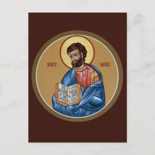 St Mark Prayer Card