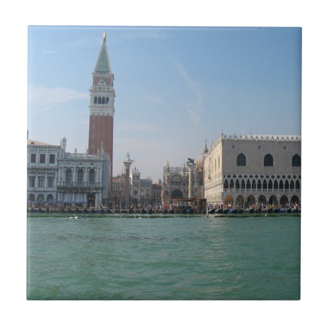 St. Mark’s Square from the Grand Canal Tile (Front)