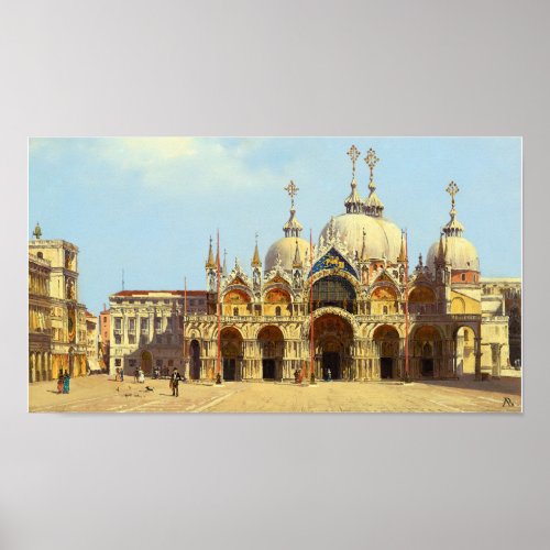 St Marks Square Venice Poster