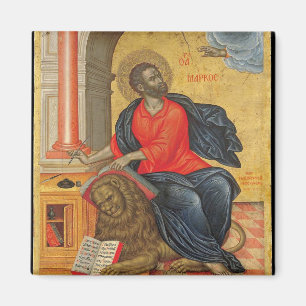 St. Mark the Evangelist by Emmanuel Tzanes Magnet