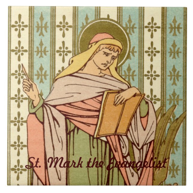 St. Mark the Evangelist (RLS 09) Ceramic Tile (Front)