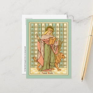 St. Mark the Evangelist (RLS 09) Postcard 2