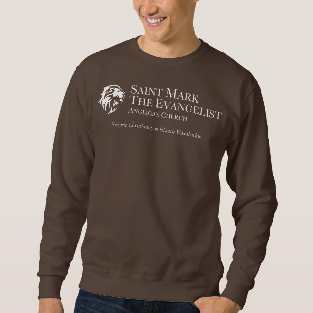 St. Mark's Anglican - men's sweatshirt (Front)