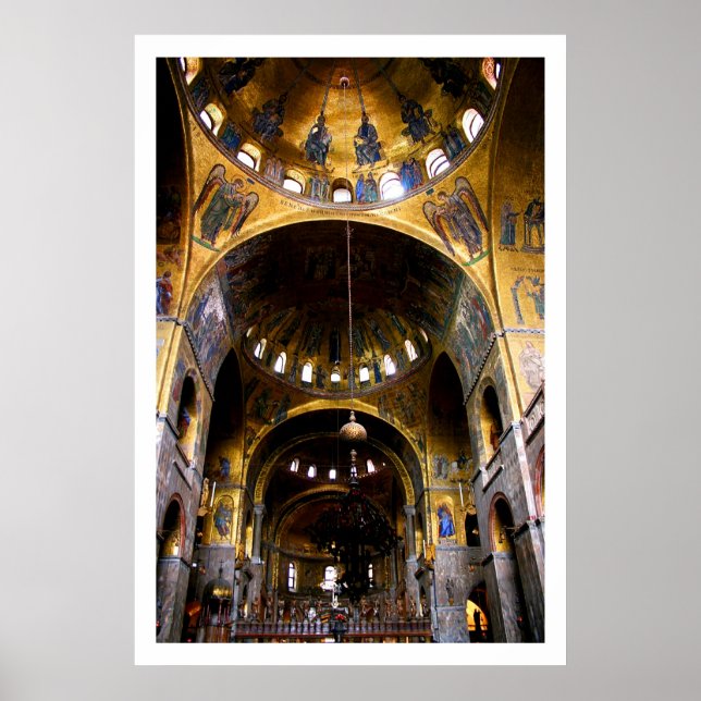 St Mark's Basilica Poster (Front)
