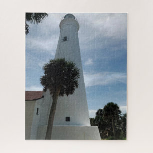 St Marks Lighthouse in Florida Jigsaw Puzzle