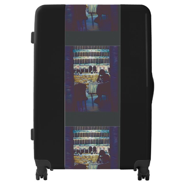 St Mark's Silhouette Luggage (Front)