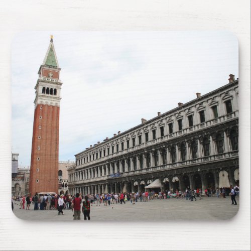 St Marks Square in Venice Italy Mouse Pad